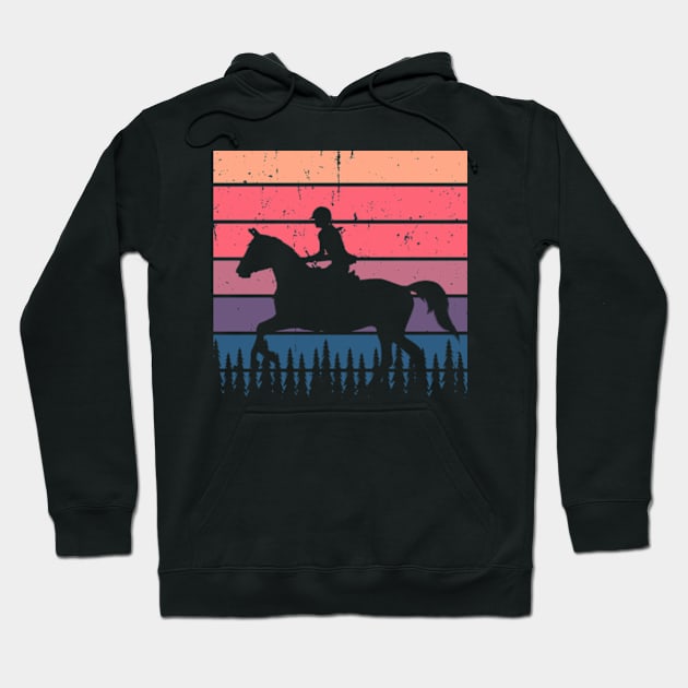 Horseback Riding Hoodie by Cun-Tees!